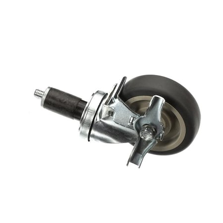 Low Temp Industries Caster(4" Swivel/Stem W/Brk.) 132320